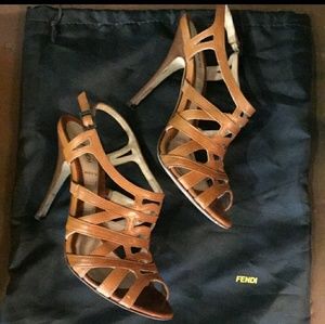 Fendi heels sandals